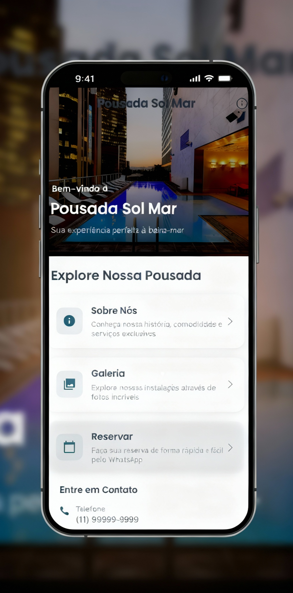 Sua Pousada nas Suas Mãos